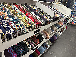 Stoffenwinkel met workshopatelier