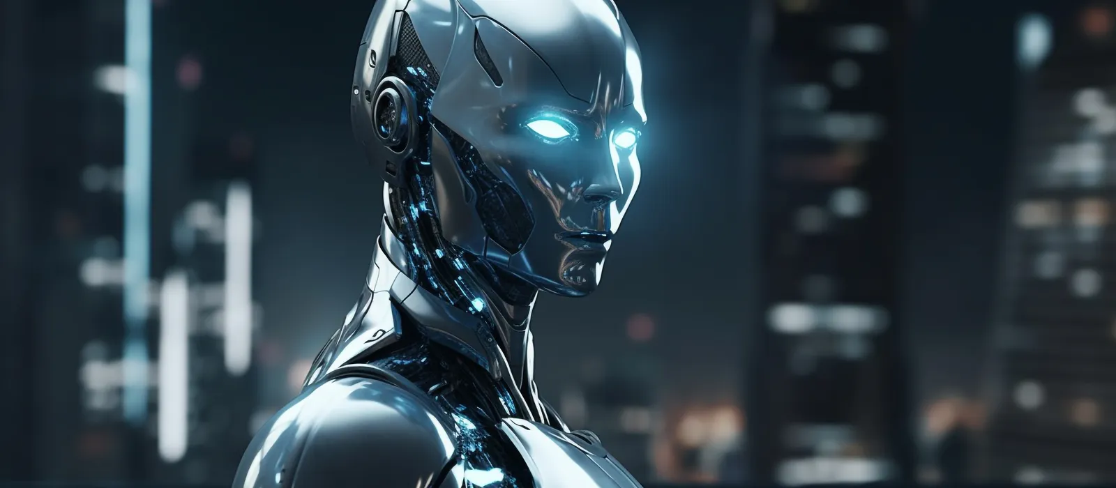 1778309538-futuristic-cyborg-with-robotic-arm-stands-illuminated-night-generated-by-ai