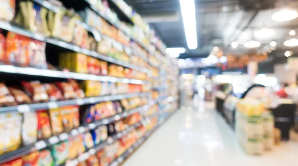 Abstract blur supermarket department store