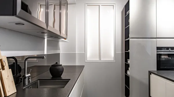 Interior modern kitchen minimalist style 1
